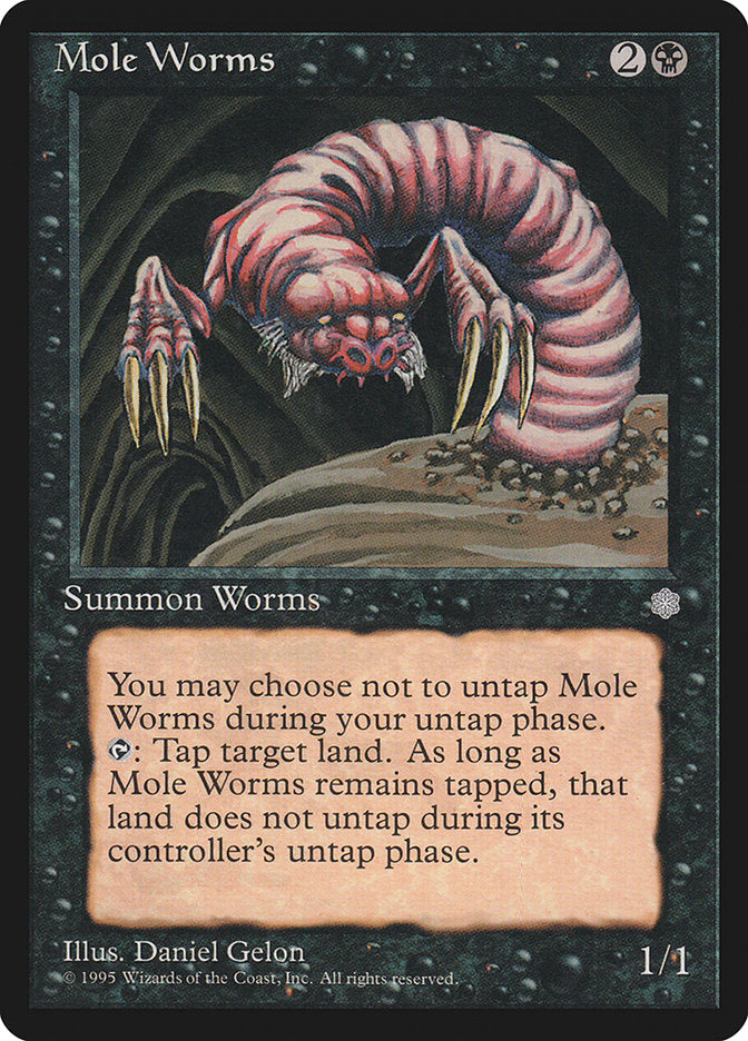 Mole Worms [Ice Age] MTG Single Magic: The Gathering | Red Claw Gaming