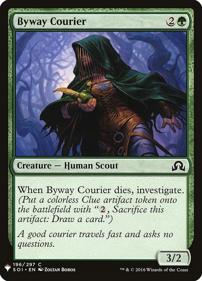 Byway Courier [Mystery Booster] MTG Single Magic: The Gathering | Red Claw Gaming