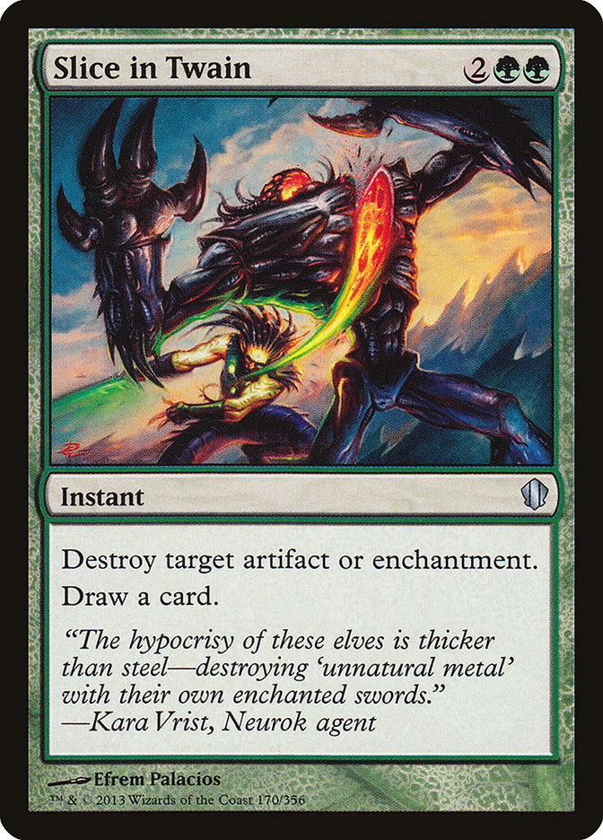 Slice in Twain [Commander 2013] MTG Single Magic: The Gathering | Red Claw Gaming