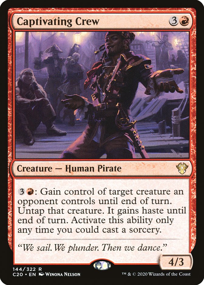 Captivating Crew [Commander 2020] MTG Single Magic: The Gathering | Red Claw Gaming