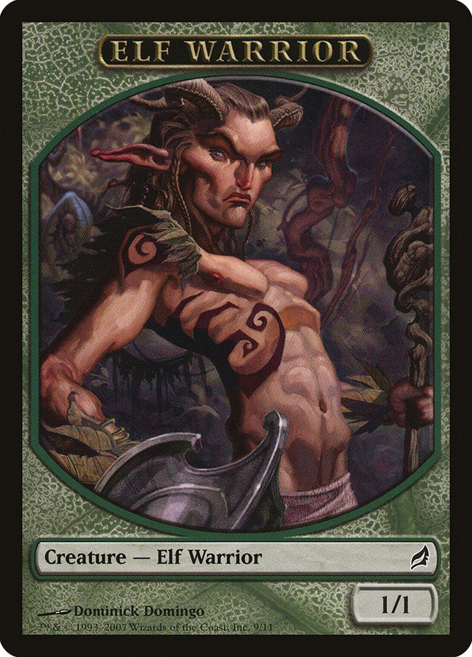 Elf Warrior Token [Lorwyn Tokens] MTG Single Magic: The Gathering | Red Claw Gaming