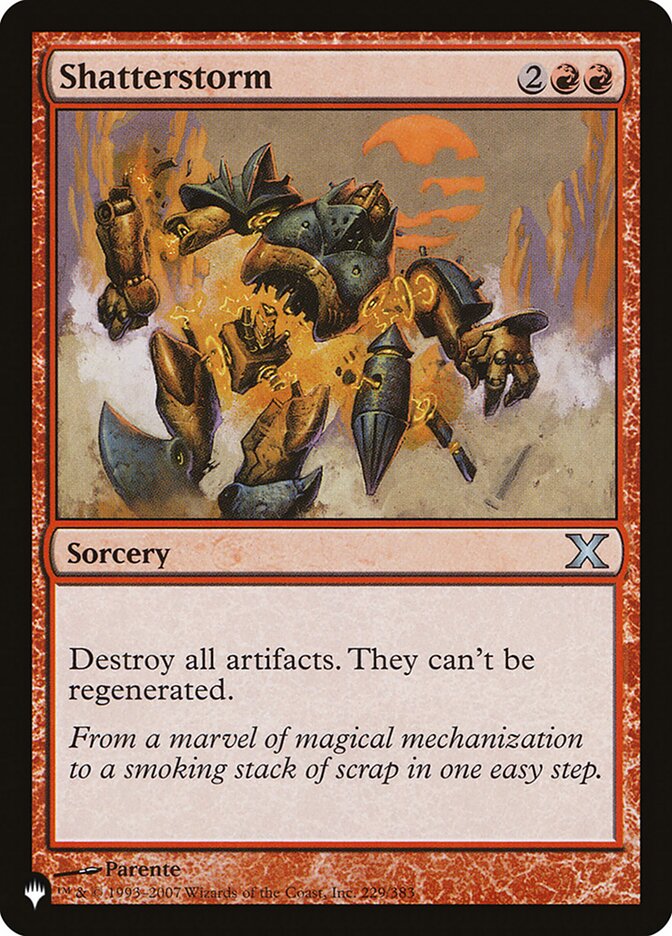 Shatterstorm [The List] MTG Single Magic: The Gathering | Red Claw Gaming