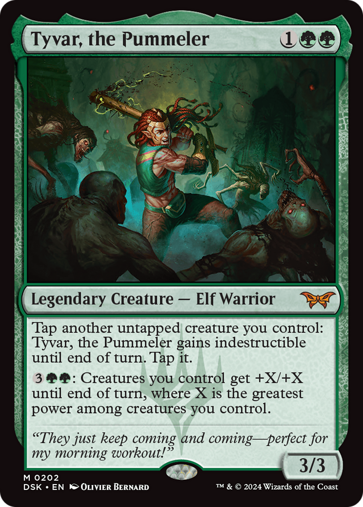Tyvar, the Pummeler [Duskmourn: House of Horror] MTG Single Magic: The Gathering | Red Claw Gaming