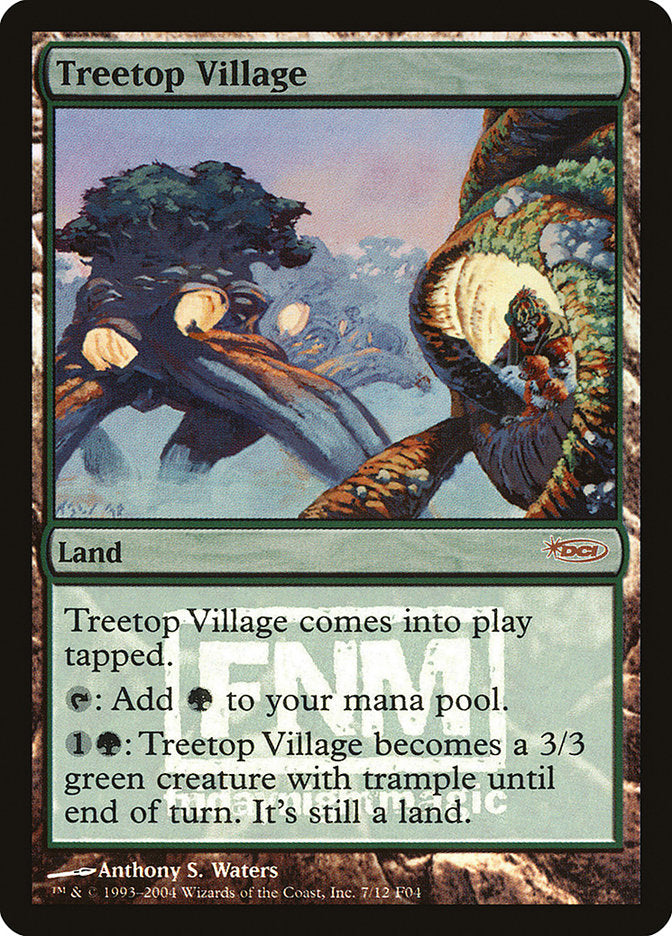 Treetop Village [Friday Night Magic 2004] MTG Single Magic: The Gathering | Red Claw Gaming