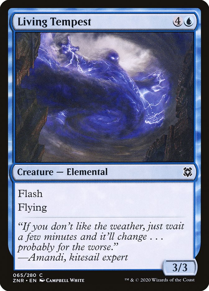 Living Tempest [Zendikar Rising] MTG Single Magic: The Gathering | Red Claw Gaming