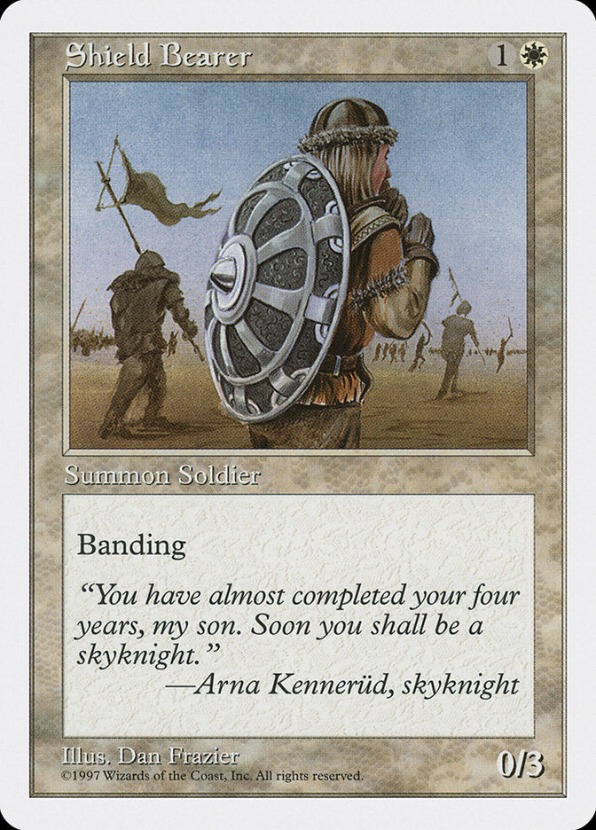Shield Bearer [Fifth Edition] MTG Single Magic: The Gathering | Red Claw Gaming