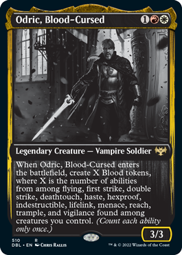 Odric, Blood-Cursed [Innistrad: Double Feature] MTG Single Magic: The Gathering | Red Claw Gaming