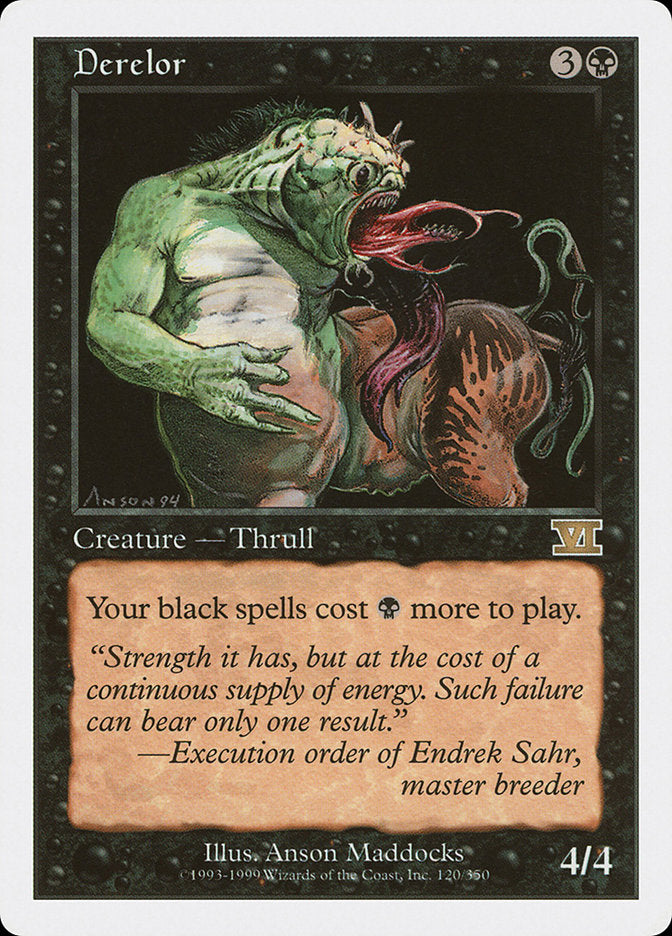 Derelor [Classic Sixth Edition] MTG Single Magic: The Gathering | Red Claw Gaming
