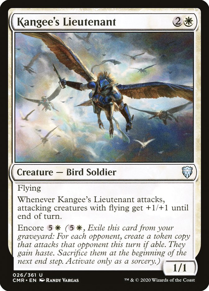 Kangee's Lieutenant [Commander Legends] MTG Single Magic: The Gathering | Red Claw Gaming
