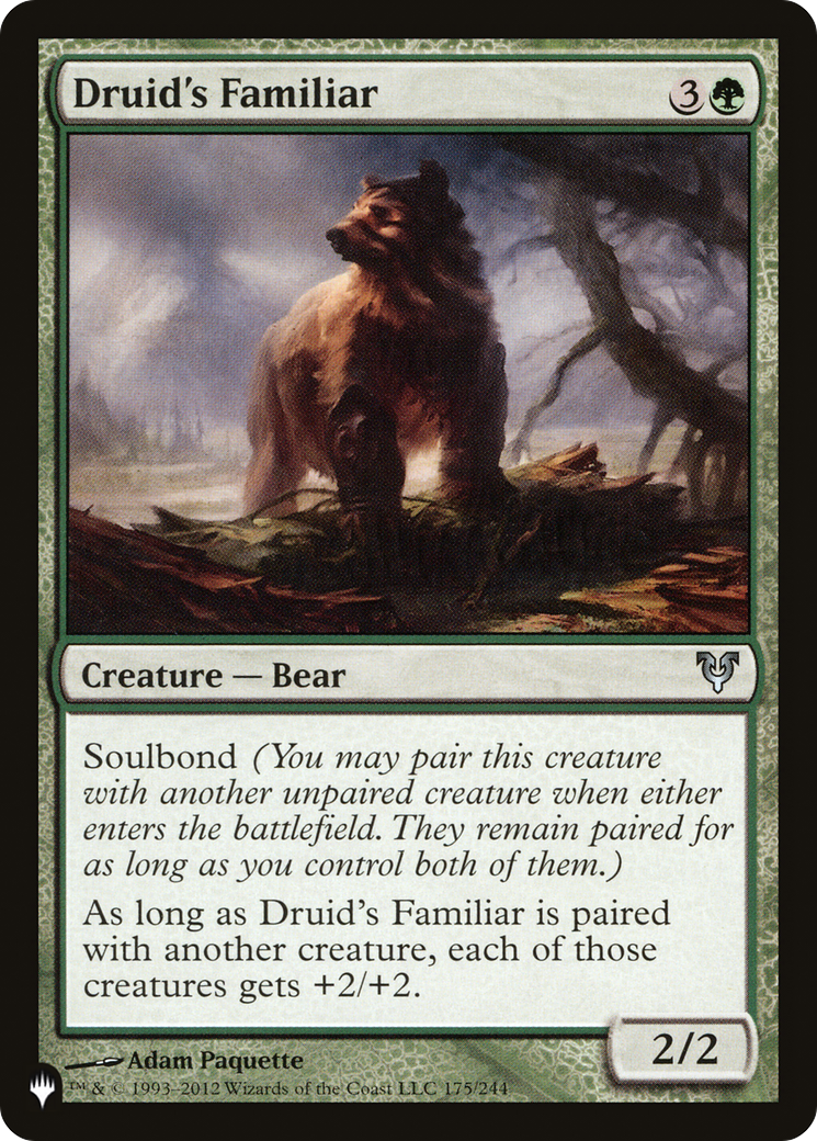 Druid's Familiar [The List] MTG Single Magic: The Gathering | Red Claw Gaming