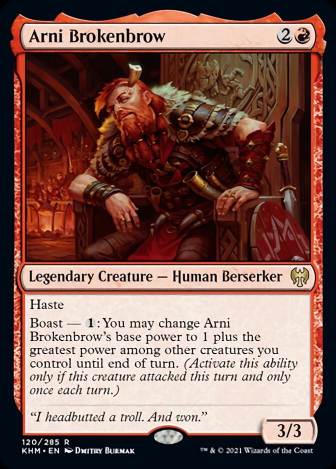 Arni Brokenbrow [Kaldheim] MTG Single Magic: The Gathering | Red Claw Gaming