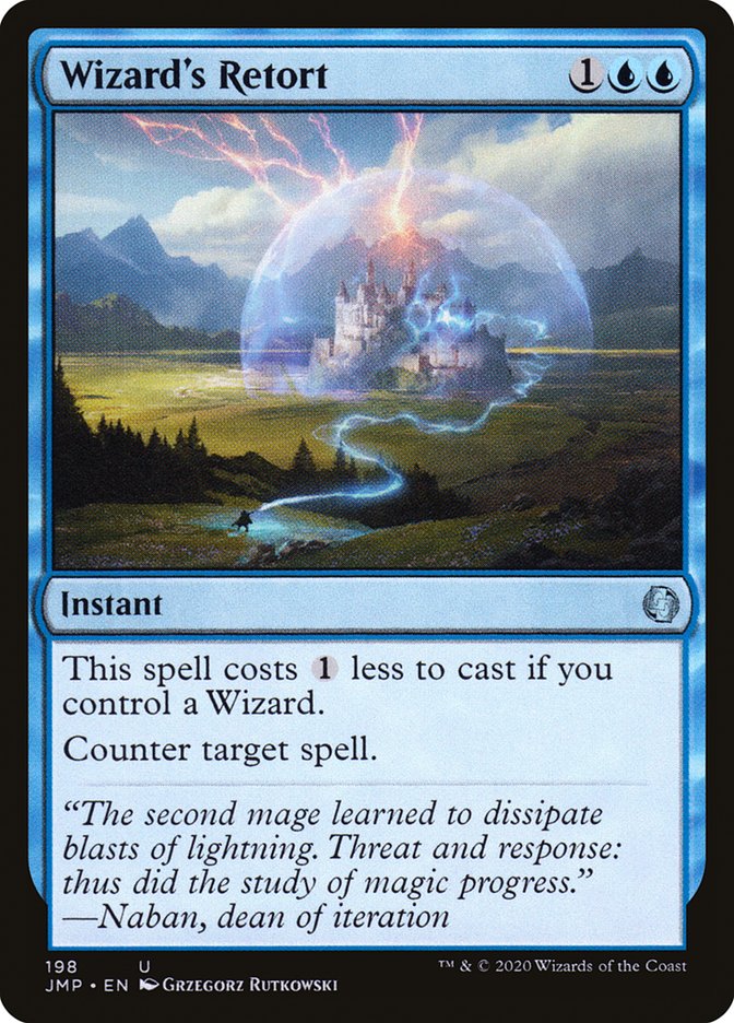 Wizard's Retort [Jumpstart] MTG Single Magic: The Gathering | Red Claw Gaming