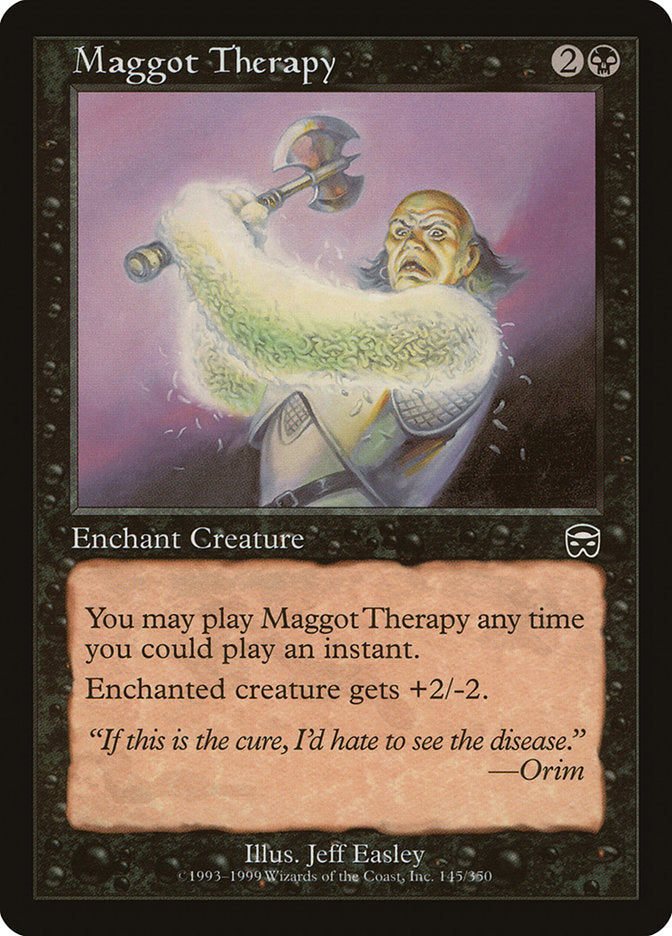 Maggot Therapy [Mercadian Masques] MTG Single Magic: The Gathering | Red Claw Gaming