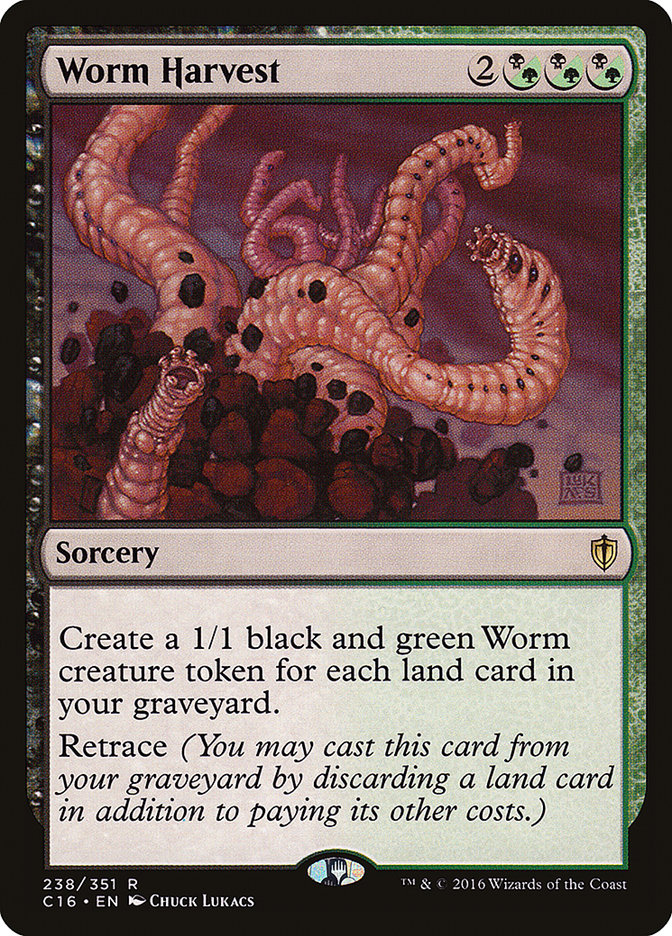 Worm Harvest [Commander 2016] MTG Single Magic: The Gathering | Red Claw Gaming