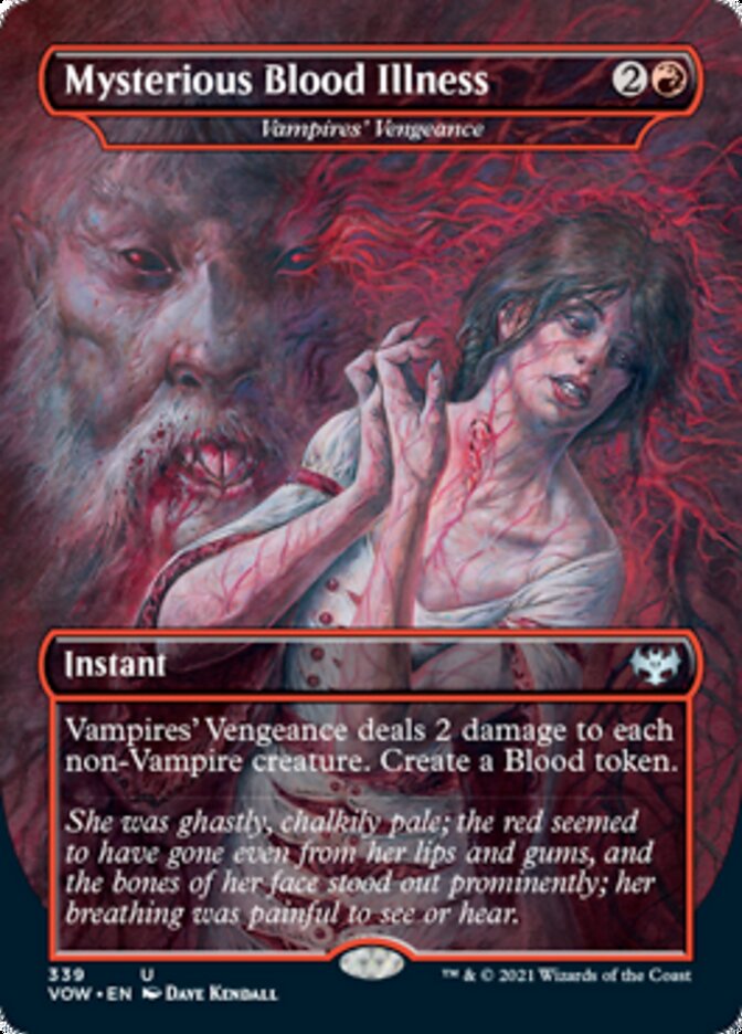 Vampires' Vengeance - Mysterious Blood Illness [Innistrad: Crimson Vow] MTG Single Magic: The Gathering | Red Claw Gaming
