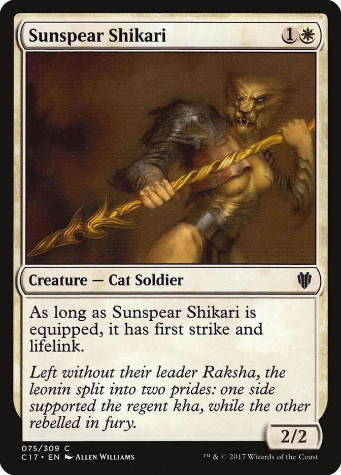 Sunspear Shikari [Commander 2017] MTG Single Magic: The Gathering | Red Claw Gaming