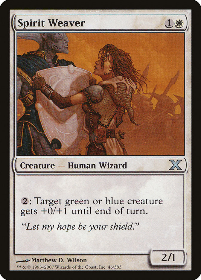 Spirit Weaver [Tenth Edition] MTG Single Magic: The Gathering | Red Claw Gaming