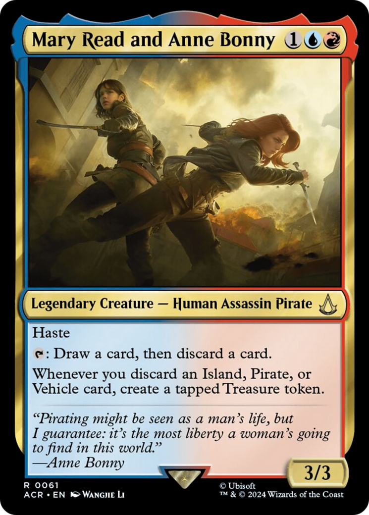 Mary Read and Anne Bonny [Assassin's Creed] MTG Single Magic: The Gathering | Red Claw Gaming