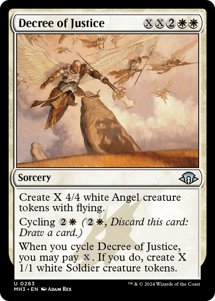 Decree of Justice [Modern Horizons 3] MTG Single Magic: The Gathering | Red Claw Gaming