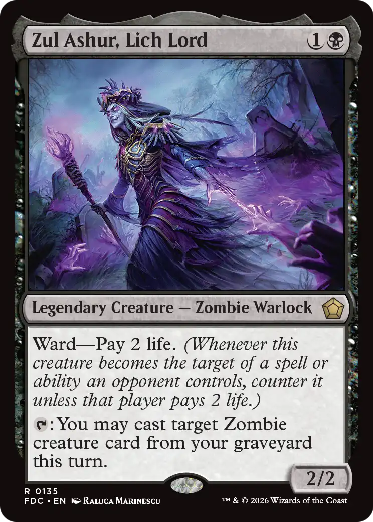 Zul Ashur, Lich Lord [Foundations Commander] | Red Claw Gaming