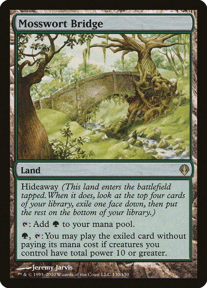 Mosswort Bridge [Archenemy] MTG Single Magic: The Gathering | Red Claw Gaming