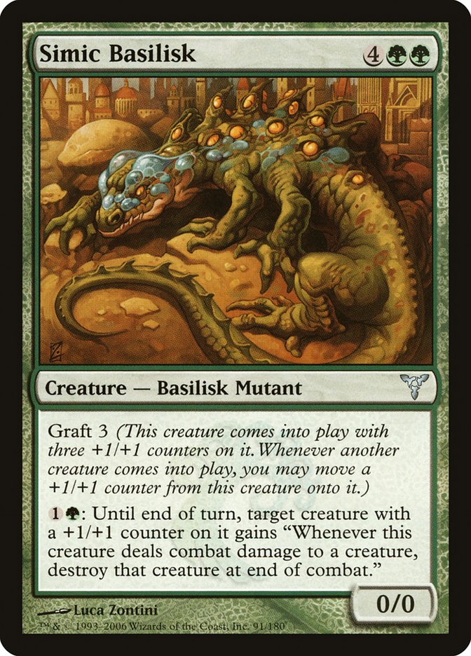 Simic Basilisk [Dissension] MTG Single Magic: The Gathering | Red Claw Gaming