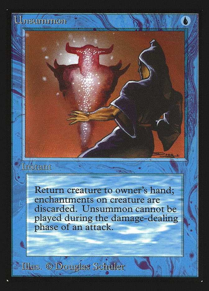 Unsummon [International Collectors' Edition] MTG Single Magic: The Gathering | Red Claw Gaming