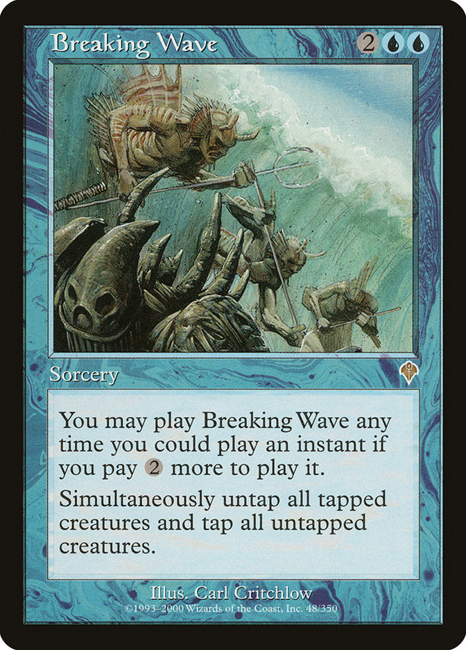 Breaking Wave [Invasion] MTG Single Magic: The Gathering | Red Claw Gaming