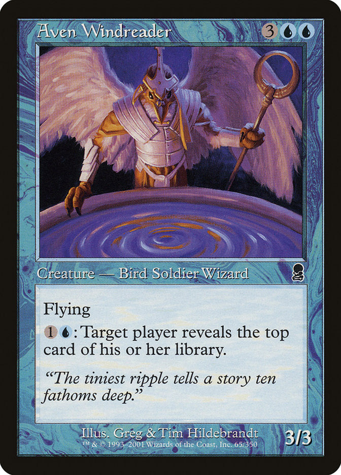 Aven Windreader [Odyssey] MTG Single Magic: The Gathering | Red Claw Gaming