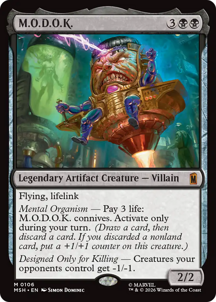 M.O.D.O.K. [Marvel Super Heroes] MTG Single Magic: The Gathering | Red Claw Gaming