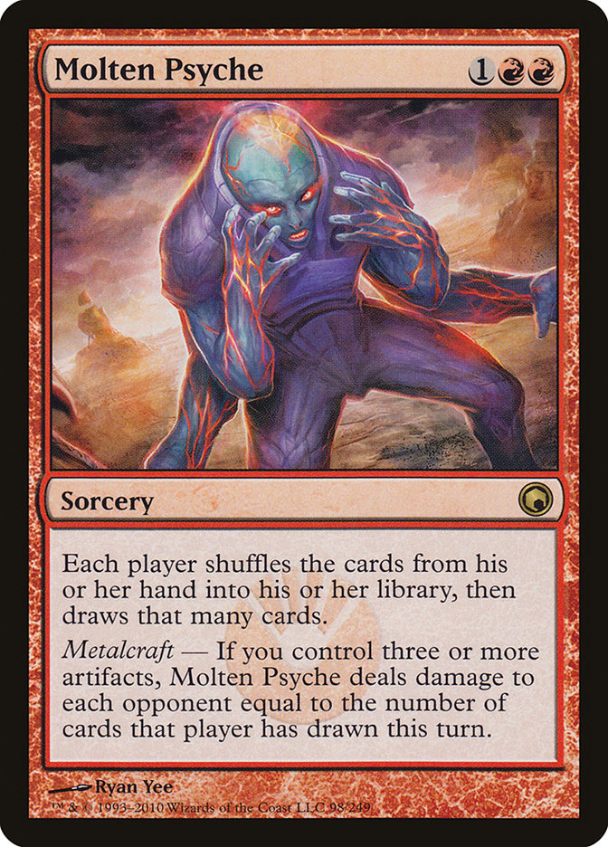 Molten Psyche [Scars of Mirrodin] MTG Single Magic: The Gathering | Red Claw Gaming