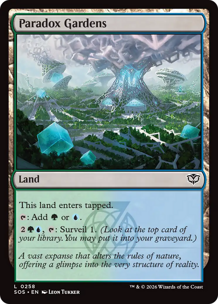 Paradox Gardens [Secrets of Strixhaven] MTG Single Magic: The Gathering | Red Claw Gaming