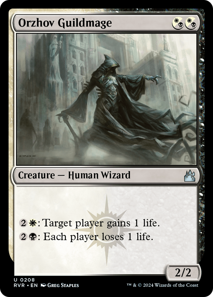 Orzhov Guildmage [Ravnica Remastered] MTG Single Magic: The Gathering | Red Claw Gaming