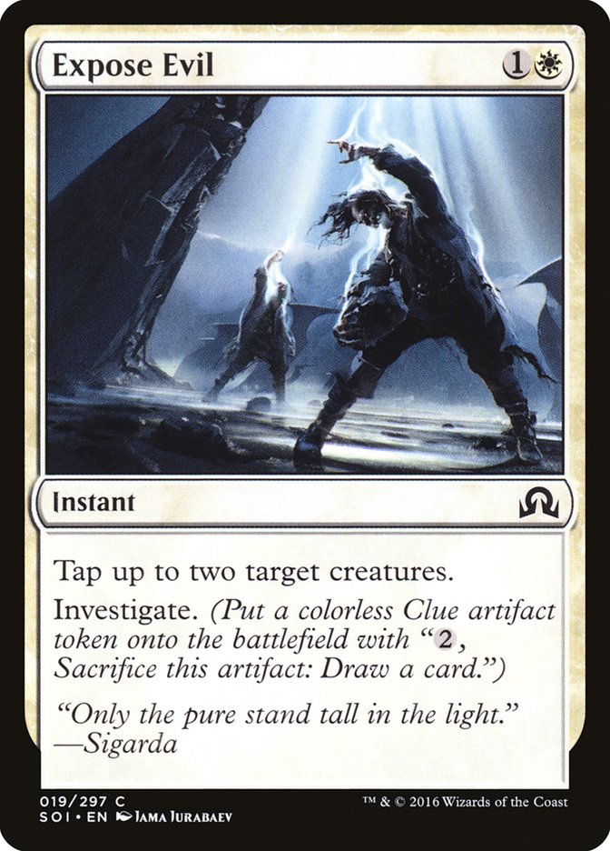 Expose Evil [Shadows over Innistrad] MTG Single Magic: The Gathering | Red Claw Gaming