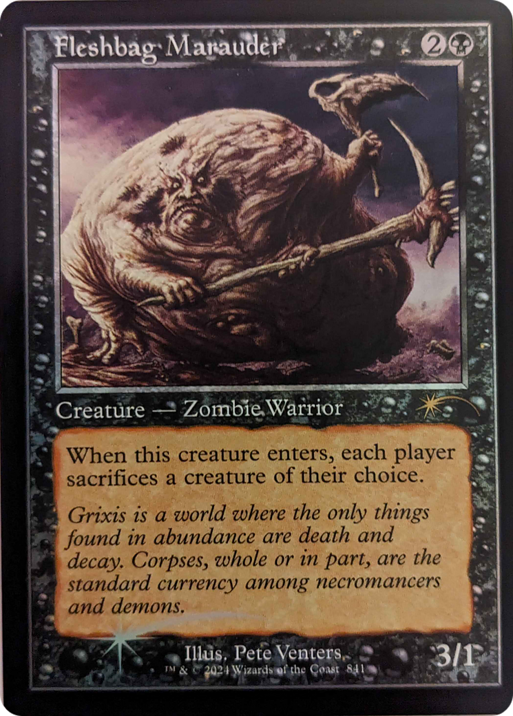 Fleshbag Marauder (841) (Retro Frame) [Secret Lair Drop Series] MTG Single Magic: The Gathering | Red Claw Gaming