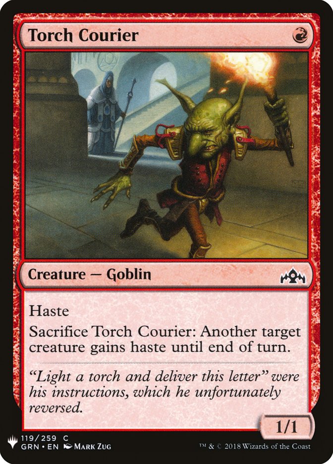 Torch Courier [Mystery Booster] MTG Single Magic: The Gathering    | Red Claw Gaming