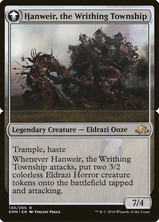 Hanweir, the Writhing Township [Eldritch Moon] MTG Single Magic: The Gathering | Red Claw Gaming