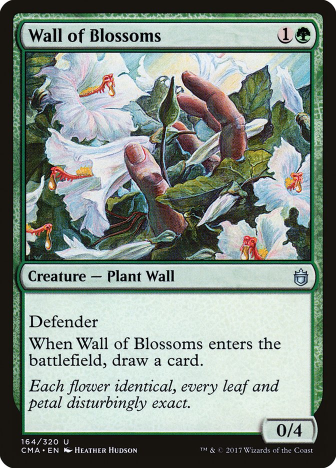 Wall of Blossoms [Commander Anthology] MTG Single Magic: The Gathering | Red Claw Gaming