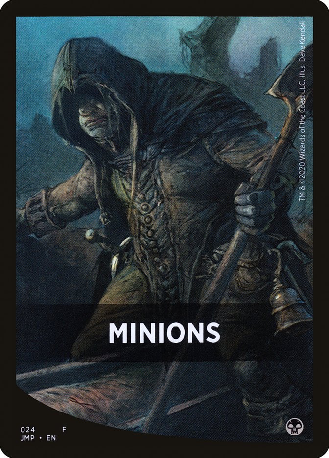 Minions Theme Card [Jumpstart Front Cards] MTG Single Magic: The Gathering | Red Claw Gaming