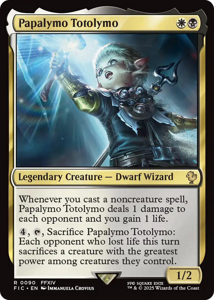 Papalymo Totolymo [FINAL FANTASY Commander] MTG Single Magic: The Gathering | Red Claw Gaming