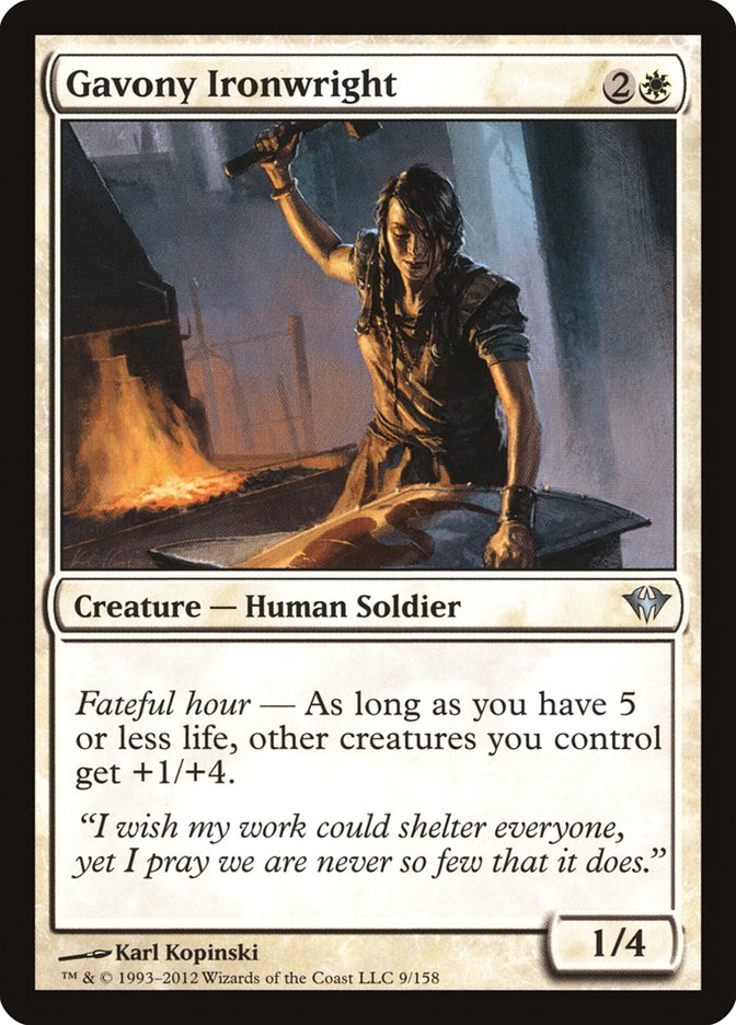 Gavony Ironwright [Dark Ascension] MTG Single Magic: The Gathering | Red Claw Gaming