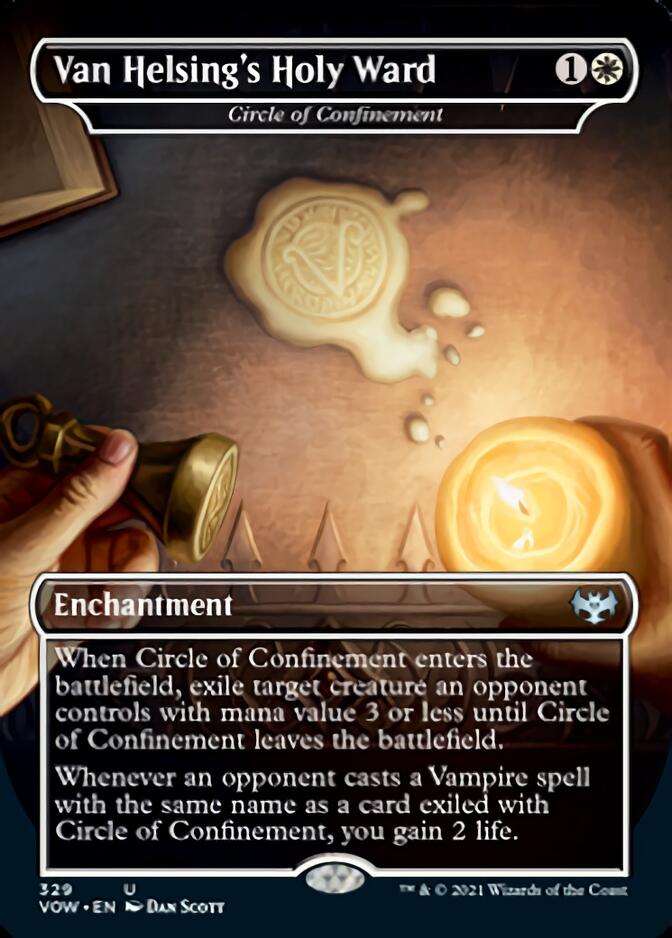 Circle of Confinement - Van Helsing's Holy Ward [Innistrad: Crimson Vow] MTG Single Magic: The Gathering | Red Claw Gaming