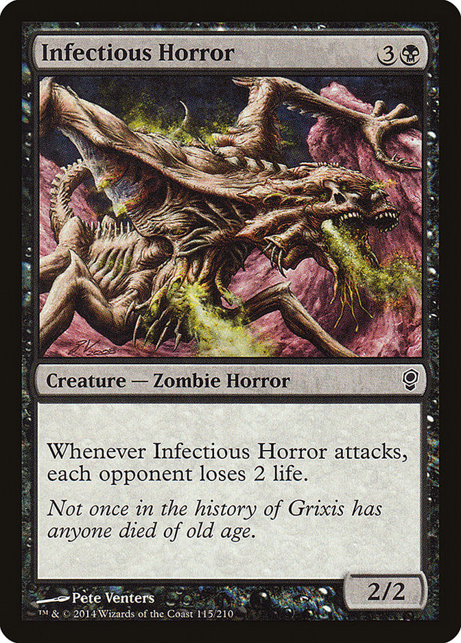 Infectious Horror [Conspiracy] MTG Single Magic: The Gathering | Red Claw Gaming