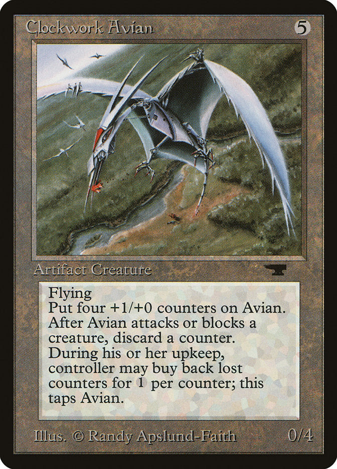 Clockwork Avian [Antiquities] MTG Single Magic: The Gathering | Red Claw Gaming