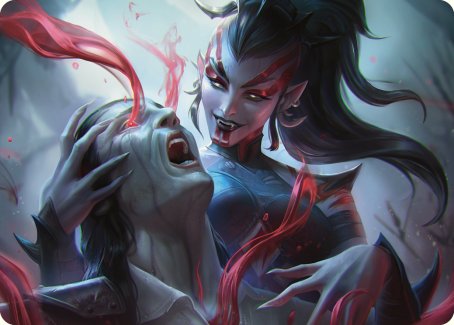 Exsanguinate Art Card [Commander Masters Art Series] MTG Single Magic: The Gathering | Red Claw Gaming