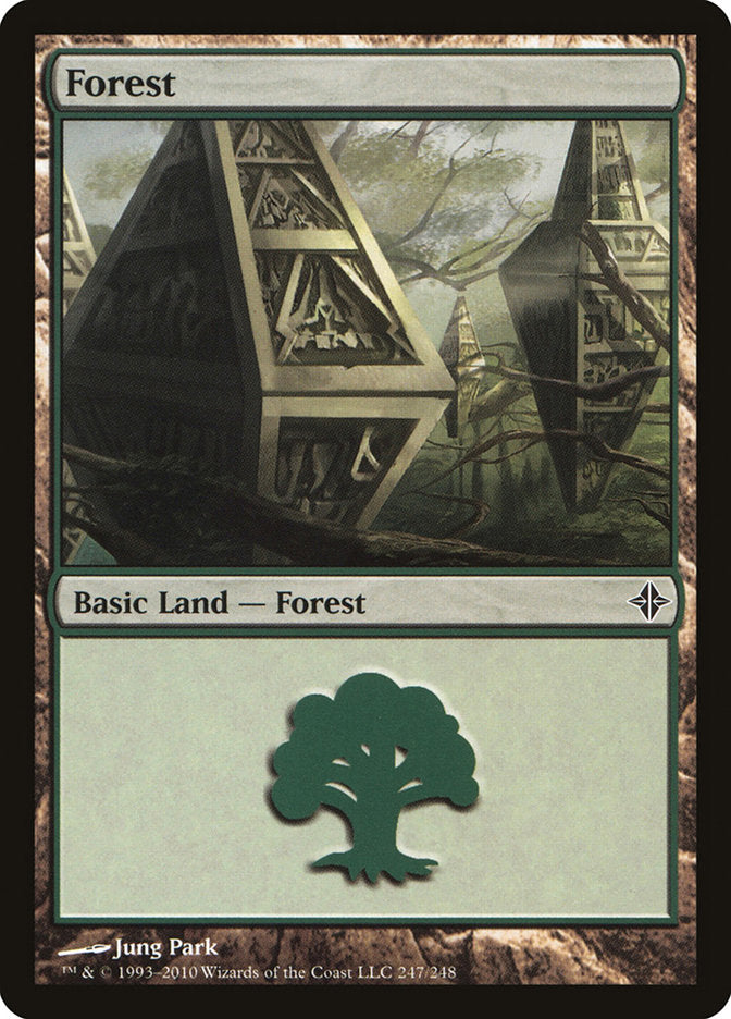 Forest (247) [Rise of the Eldrazi] MTG Single Magic: The Gathering | Red Claw Gaming