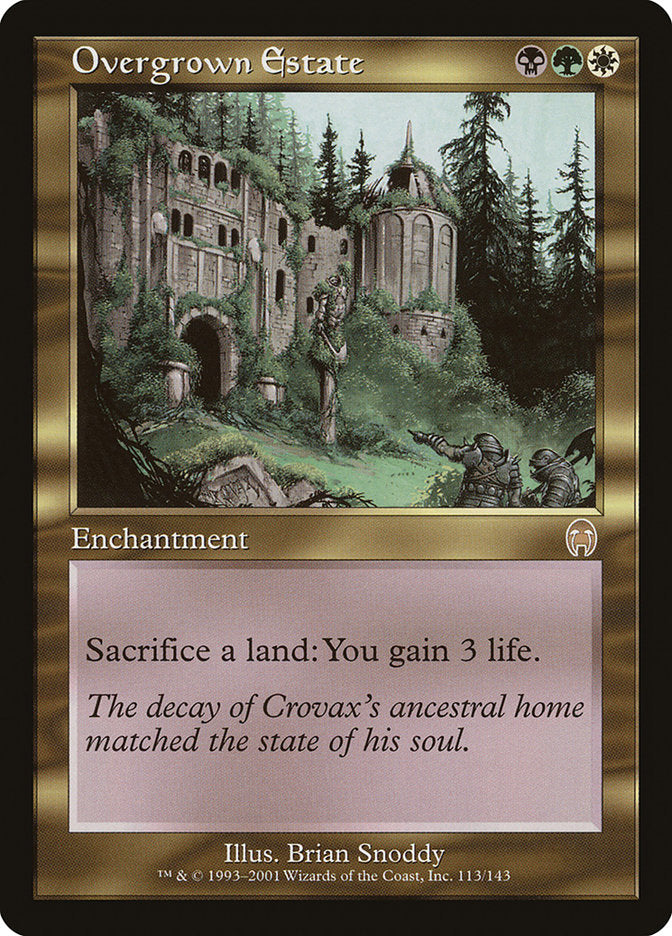 Overgrown Estate [Apocalypse] MTG Single Magic: The Gathering | Red Claw Gaming