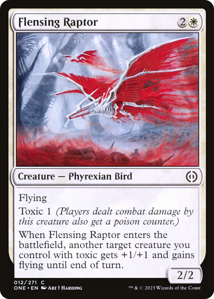 Flensing Raptor [Phyrexia: All Will Be One] MTG Single Magic: The Gathering | Red Claw Gaming