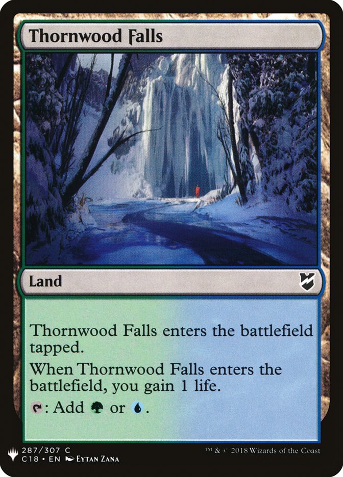 Thornwood Falls [Mystery Booster] MTG Single Magic: The Gathering | Red Claw Gaming
