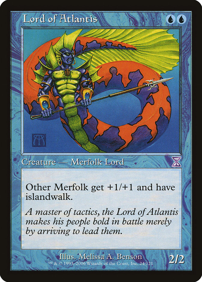 Lord of Atlantis [Time Spiral Timeshifted] MTG Single Magic: The Gathering | Red Claw Gaming
